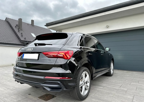 Audi Q3 cena 156900 przebieg: 44000, rok produkcji 2021 z Gostyń małe 379